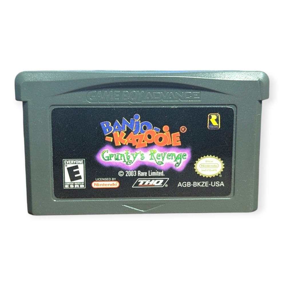 Banjo-Kazooie Grunty's Revenge Nintendo Game Boy Advance GBA Game cartridge only